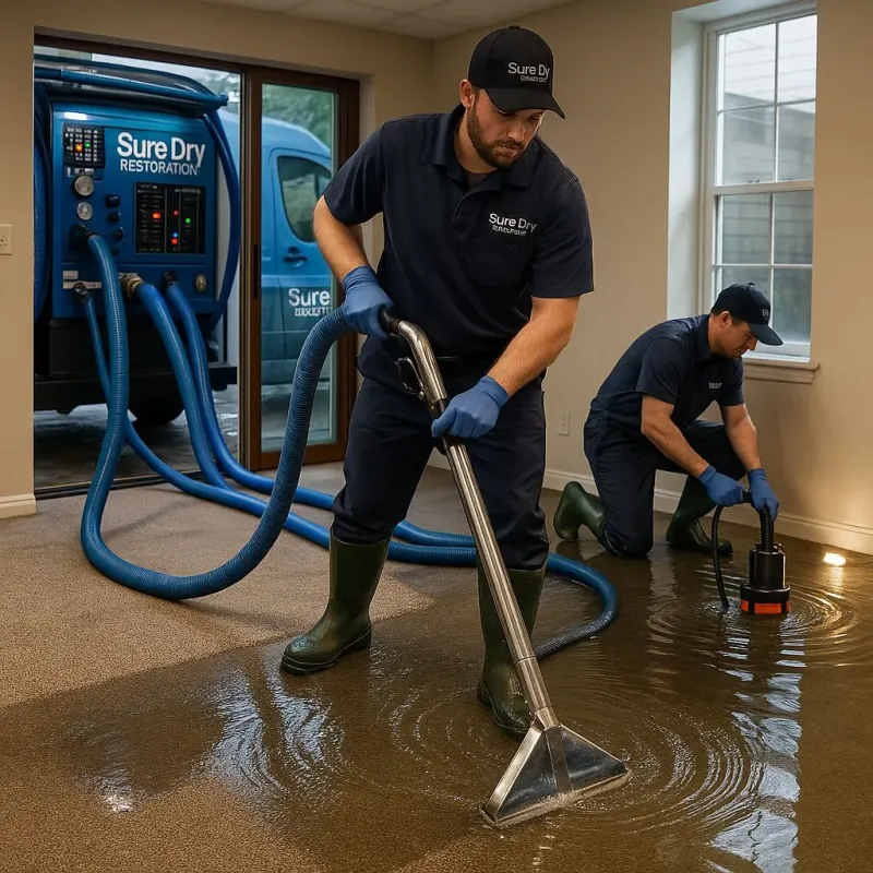 Water Extraction and Removal process in McLean County, ND